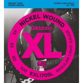 D'Addario EXL170SL, 045 - 100 (Super Long)